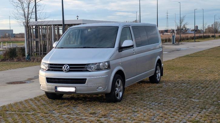 VW T5 Transporter Caravelle, Autos, Volkswagen, Particulier, Transporter, ABS, Airbags, Air conditionné, Alarme, Android Auto