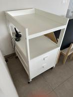 Verzorgtafel luiertafel Quax 2 lades, Ophalen, Gebruikt, 70 cm of meer, Opstaande rand