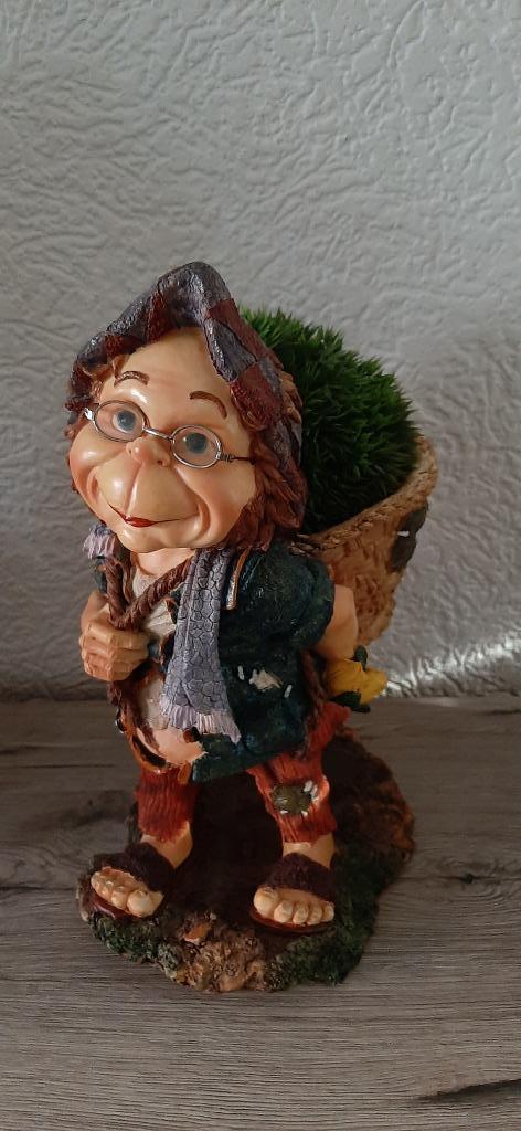 Laven Efteling Loop met mandje op de rug, Verzamelen, Efteling, Zo goed als nieuw, Beeldje of Poppetje, Ophalen of Verzenden