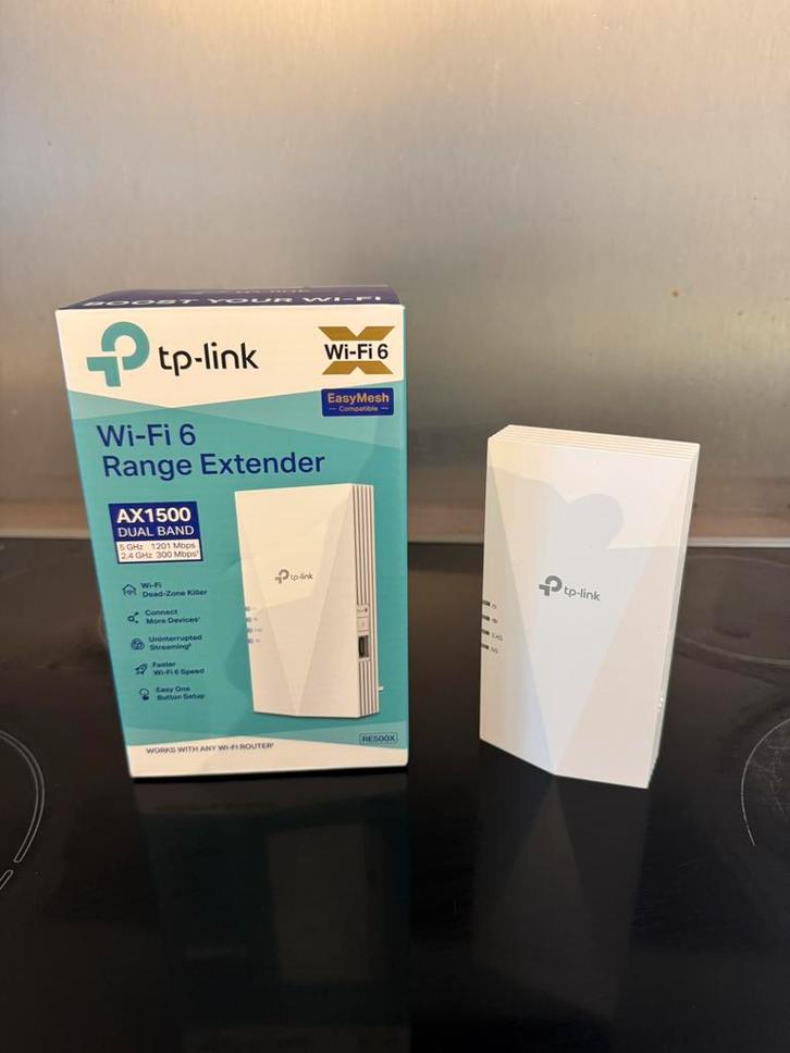 TP-Link RE500X, Computers en Software, Netwerk switches, Zo goed als nieuw, Ophalen