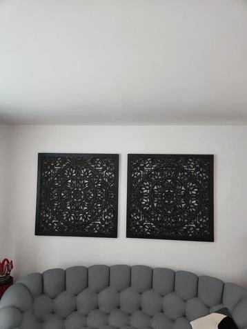 muur decoratie  hout exclusief  beschikbaar voor biedingen