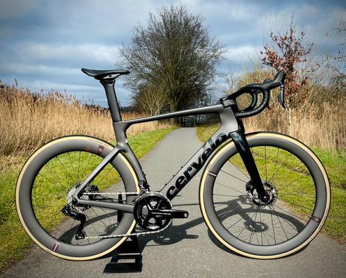 Full Carbon Cervelo S5 56 Dura-Ace Di2 12s Reserve 63 Disc, Fietsen en Brommers, Fietsen | Racefietsen, Zo goed als nieuw, Heren