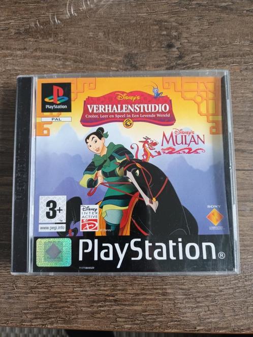 Disney Mulan Story Studio Playstation 1 (PS1) CIB, Consoles de jeu & Jeux vidéo, Jeux | Sony PlayStation 1, Comme neuf, Plateforme