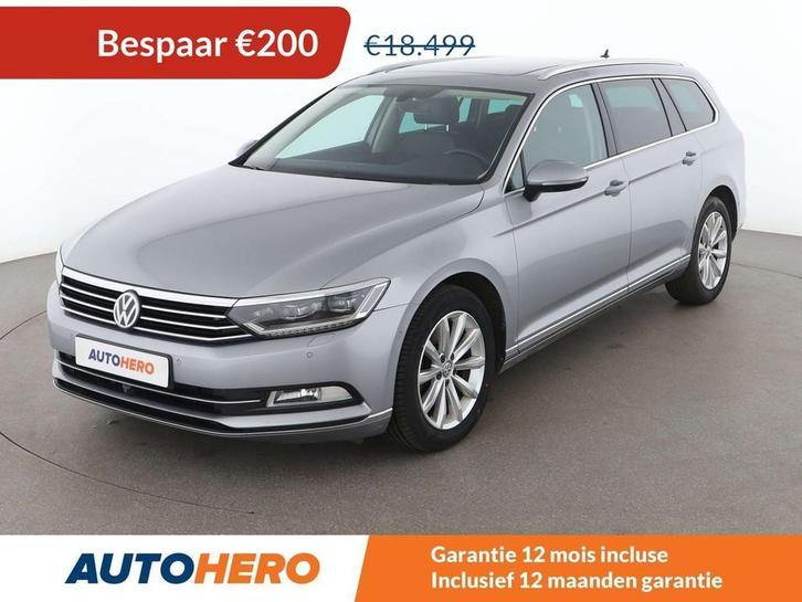 Volkswagen Passat 2.0 TDI Highline BlueMotion (bj 2018), Auto's, Volkswagen, Te koop, Passat, 360° camera, ABS, Achteruitrijcamera