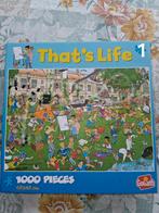 That's Life puzzels 1000stuks, Hobby en Vrije tijd, Denksport en Puzzels, Ophalen of Verzenden, Zo goed als nieuw