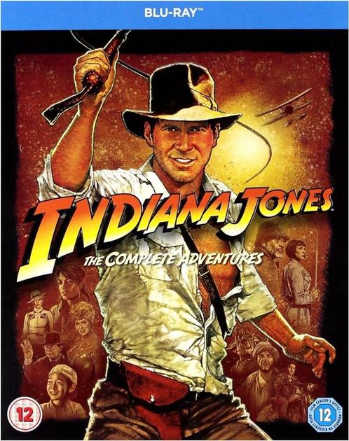 Indiana Jones - The Complete Adventures (Nieuw in plastic), CD & DVD, Blu-ray, Neuf, dans son emballage, Aventure, Coffret, Envoi
