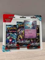 SWIRL PROMO Stellar Crown - 3 Pack blister - Latias, Ophalen of Verzenden, Booster, Foil