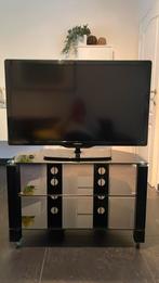 Televisie Philips 40PFL5206H + meubel, Ophalen, Philips, LED, Zo goed als nieuw