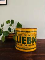 Vintage blik Liebig Antwerpen, Verzamelen, Blikken, Ophalen of Verzenden