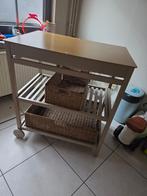 Verzorgingstafel met 2 kussens en met 2 mandjes, Kinderen en Baby's, Ophalen, Gebruikt