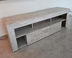 Meuble TV clair style bois cérusé avec un grand tiroir, Huis en Inrichting, Ophalen