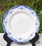 assiettes plate gien decor menton, Antiquités & Art, Enlèvement ou Envoi