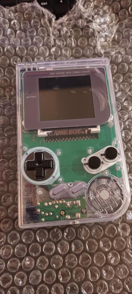 Game boy nieuw IPS-scherm met achtergrondverlichting, Games en Spelcomputers, Games | Nintendo Game Boy, Zo goed als nieuw, Ophalen of Verzenden