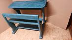 Oude houten schoolbank, Ophalen