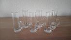 Lot de six petits verres à shot/peket., Ophalen, Zo goed als nieuw, Borrel- of Shotglas