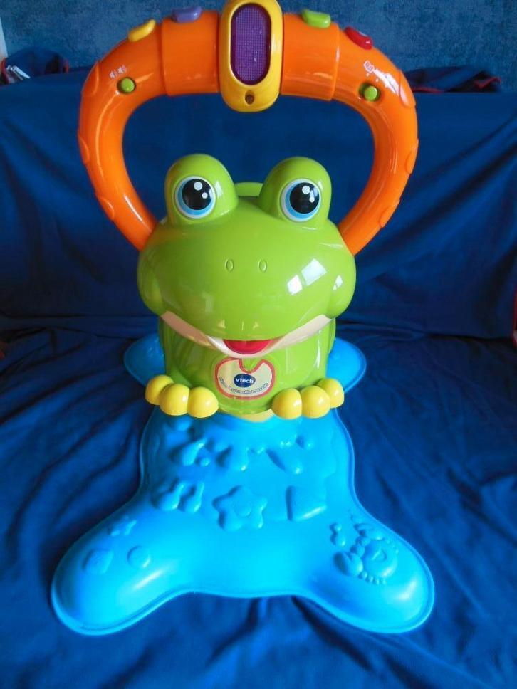 Ninon la grenouille sauteuse  Vtech, Kinderen en Baby's, Speelgoed | Vtech, Gebruikt, 6 maanden tot 2 jaar, Ophalen