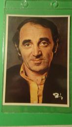 Panini-figuur - Hit collectie nr. 77 - Charles Aznavour, Ophalen of Verzenden, Zo goed als nieuw
