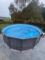 Piscine complète INTEX, Jardin & Terrasse, Piscines, 300 cm ou plus, Rond, Comme neuf, Enlèvement