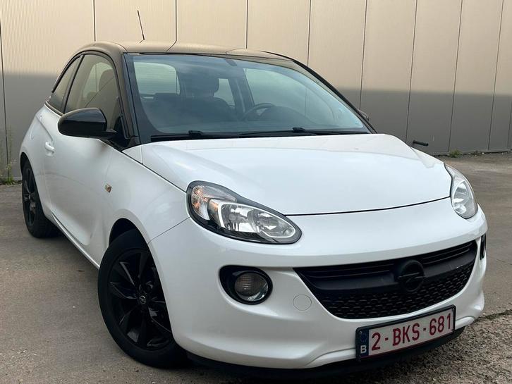 OPEL ADAM 1.4i AUTOMAAT BLACK EDITION AIRCO PDC TOPSTAAT, Auto's, Opel, Bedrijf, Te koop, ADAM, ABS, Benzine, Euro 6, Stadsauto