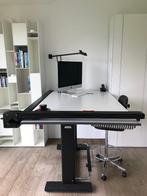 Bureau Tekentafel, Huis en Inrichting, Ophalen, In hoogte verstelbaar, Gebruikt, Bureau