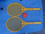 Raquettes de tennis plastique robuste + balle en mousse, Sport en Fitness, Tennis, Ophalen, Nieuw, Racket, Overige merken
