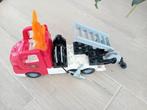 15 auto's DUPLO lego oa brandweer tractor jeep Dieptelader, Ophalen of Verzenden, Zo goed als nieuw, Duplo