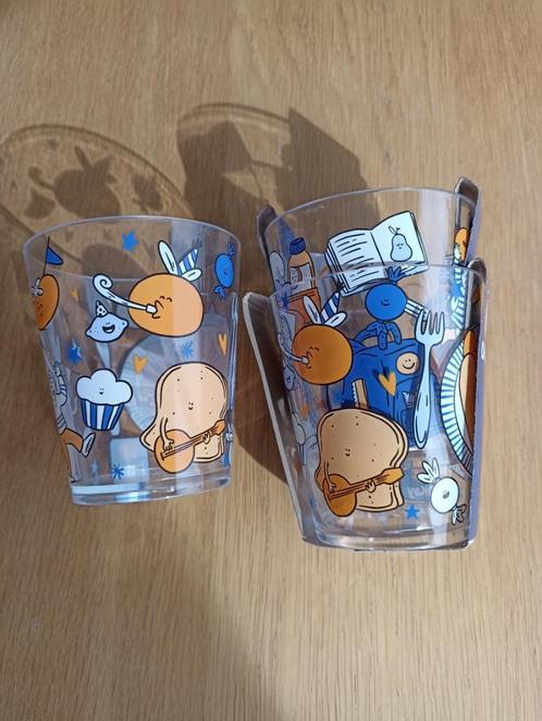 3 gobelets, tasses en plastique motifs cuisine, Huis en Inrichting, Keuken | Servies, Nieuw, Glas of Glazen, Ophalen of Verzenden