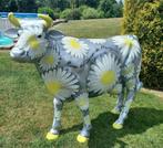 Polyester koe "Reine des Champs de Marguerite", Ophalen, Zo goed als nieuw, Kunststof, Dierenbeeld
