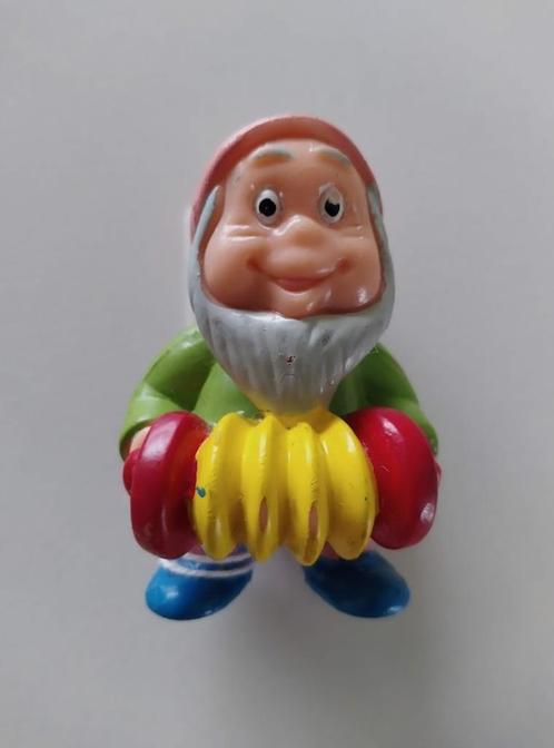 Figurine PVC Vintage - Gnome avec Accordéon - Rare, Collections, Jouets miniatures, Utilisé, Enlèvement ou Envoi
