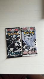 Pokemon packs Japanse white flare en black bolt, Ophalen of Verzenden, Nieuw, Booster, Foil