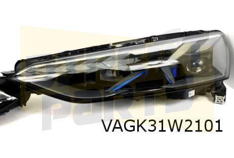 Audi E-tron GT Koplamp Links (LED/ laser high beam) Originee, Auto-onderdelen, Verlichting, Audi, Nieuw, Verzenden