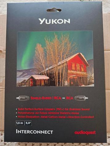 Audioquest Yukon RCA audio interlink 150cm. beschikbaar voor biedingen