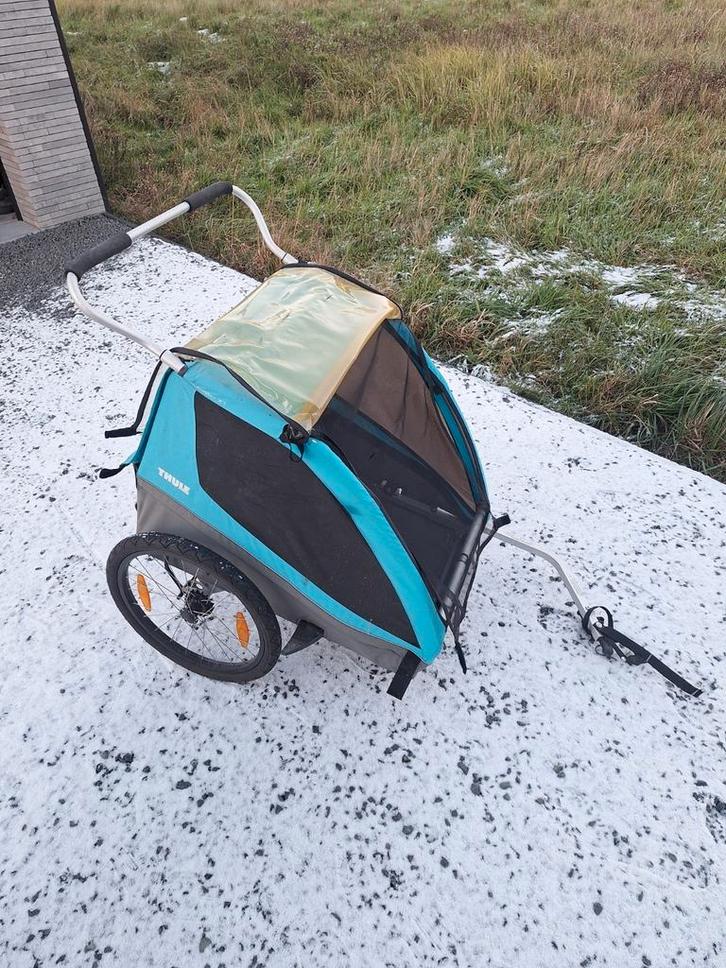 Thule Coaster XT, Fietsen en Brommers, Fietsaccessoires | Aanhangwagens en Karren, Zo goed als nieuw, Ophalen