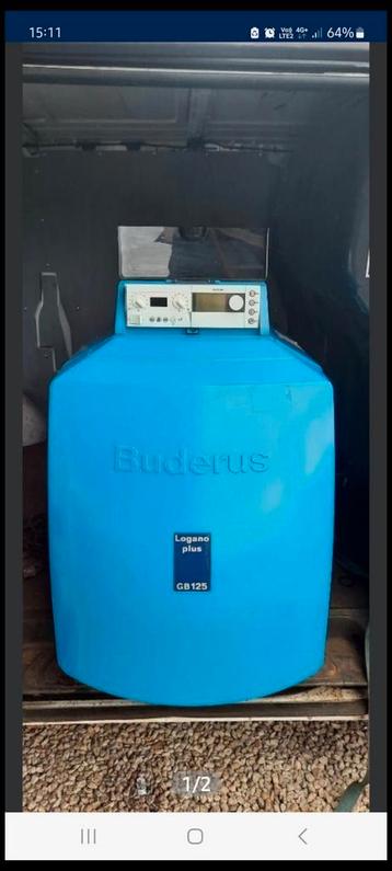 Moet buderus G125be Plus verlaten  beschikbaar voor biedingen