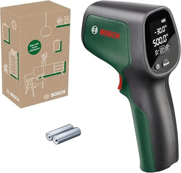 Bosch | infrared thermometer | eenvoudige meting | Nieuw, Huis en Inrichting, Woonaccessoires | Thermometers, Nieuw, Binnenthermometer