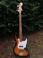 Jazz Bass Fretless Doodad (gemaakt in Nederland), Muziek en Instrumenten, Snaarinstrumenten | Gitaren | Bas, Ophalen of Verzenden