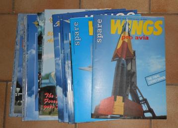 14 WINGS magazine Belgische Luchtmacht LuM 1988 – 1998  beschikbaar voor biedingen