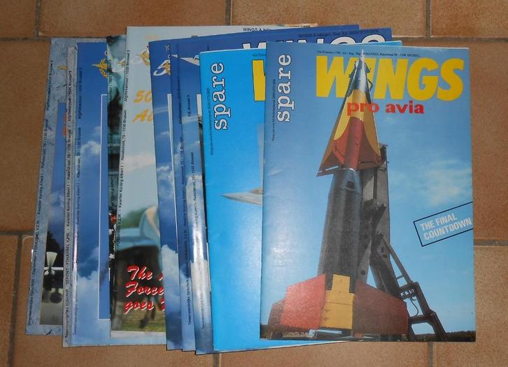 14 WINGS magazine Belgische Luchtmacht LuM 1988 – 1998, Verzamelen, Militaria | Algemeen, Luchtmacht, Boek of Tijdschrift, Ophalen of Verzenden