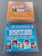 2 dubbele Schlager cd's, Cd's en Dvd's, Ophalen of Verzenden, Gebruikt, Pop, Boxset