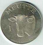 Gemeentepenning Breendonk 1 Meutte 1981, Postzegels en Munten, Verzenden, Overige materialen