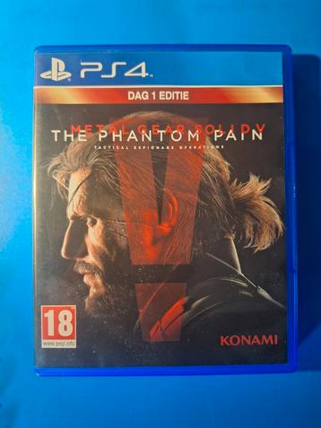 Metal Gear Solid V : The Phantom Pain - Day One Edition beschikbaar voor biedingen
