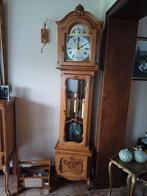 Massief eikenhout antieke staande klok, Antiek en Kunst, Ophalen