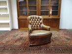 Engels Chesterfield Fauteuil, Ophalen of Verzenden