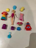 Polly Pocket magnétique poupée + vêtements + accessoires, Enlèvement ou Envoi