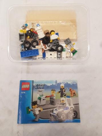 Lego City sets 7279 - 7288 -7498 - 7286  Police cars beschikbaar voor biedingen