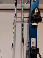 Skilatten en stokken, Ophalen, Stokken