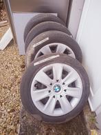 Velgen BMW + banden Pirelli 205/55 R16, Auto-onderdelen, Banden en Velgen, Band(en), Gebruikt, Ophalen of Verzenden