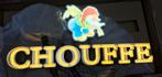 Chouffe LED lichtreclame, nieuw, Ophalen of Verzenden, Nieuw, Reclamebord, Plaat of Schild