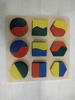 SMALL FOOT Houten Geometrie Puzzel, Kinderen en Baby's, Speelgoed | Kinderpuzzels, 10 tot 50 stukjes, Van hout, Zo goed als nieuw