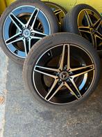 Mercedes amg velgen 18inch breedset c klasse, Ophalen, Zomerbanden, Banden en Velgen